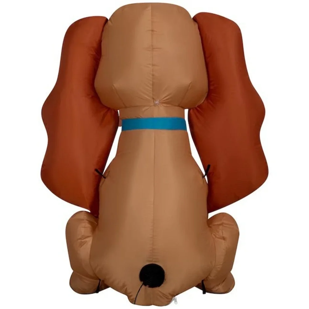 3.2 Foot Lady and the Tramp Disney Holiday Airblown Lighted Yard Inflatable